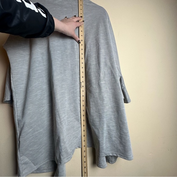 Anthropologie x Donni NWT Slouchy Striped Open Front Cardigan Women’s One Size - Picture 13 of 15